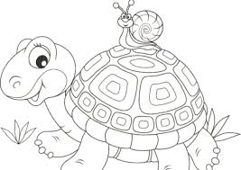 Kaplumbaga Boyama Sayfasi Boyama Sayfalari Hayvanlar Ve Hayvan