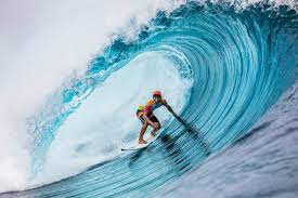When owen wright and the other first olympic surfers wrote their names into the history books this past week, they were collectively channelling surfing tuesday, july 27 2021 menu Owen Wright And Other Ct Surfers Don Helmets During Powerful Teahupoo Swell The Inertia