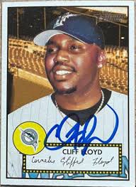 Cliff Floyd Original Autographed Baseball MLB Balls for sale