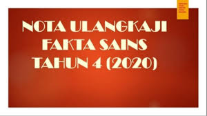Proses hidup tumbuhan 5 9: Nota Ringkas Sains Tahun 4