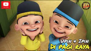 Gambar kepala upin ipin format png artseluler. Upin Ipin Di Pagi Raya Youtube