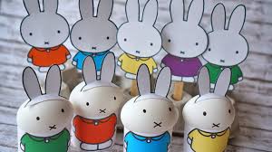 Ostereier und osterhasen warten auf ihre kinder. Miffy Eierbecher Diy Zu Ostern Mit Vorlagen Zum Ausdrucken Cuchikind