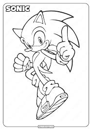 Printable sonic the hedgehog coloring sheets are set of pictures of a famous superhero that can run at supersonic speeds and curl into a ball with the ability to run faster than the speed of sound, hence. Free Printable Sonic The Hedgehog Coloring Pages