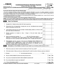 For paperwork reduction act notice, see your tax return instructions. Fillable Online Irs Form 2106 Ez Department Of The Treasury Internal Revenue Service 99 Your Name Omb No Irs Fax Email Print Pdffiller