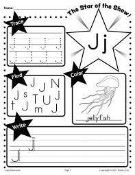 Letter J Worksheet Tracing Coloring Writing More Letter B Worksheets Letter H Worksheets Tracing Worksheets Preschool
