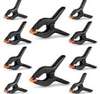 10 Pack Spring Clamps Heavy Duty - Assorted Sizes Spring ...