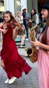 Gimme Gimme Gimme - ABBA - Karolina Protsenko & Avelina Kushnir - Viol... |  TikTok