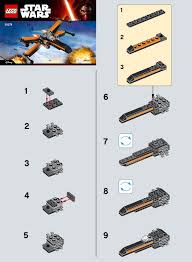 We hope that we can get it as soon as possible. Lego 30278 Poe S X Wing Fighter Instructions Star Wars