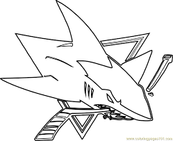 They are members of the atlantic division in the eastern conference of the national hockey league (nhl). San Jose Sharks Logo Coloring Page For Kids Free Nhl Printable Coloring Pages Online For Kids Coloringpages101 Com Coloring Pages For Kids