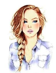 Dessin Fille Dessin Visage Dessin Portrait Dessin