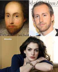 William shakespeare and anne hathaway got married in late november of 1582, and their first child was born in may of 1583. Violetta On Twitter Anne Hathaway S Husband Bears A Strong Resemblance To The Poet William Shakespeare The Wife Of William Shakespeare Who Died In 1623 Was Called Anne Hathaway Shakespeare One Day