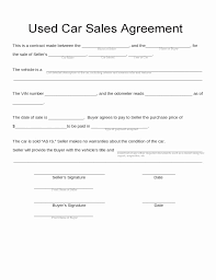 Bill Of Sale Contract Template Best Of Blank Used Car Sales Agreement Free Download In 2020 Project Cars For Sale Cars For Sale Cars For Sale Used
