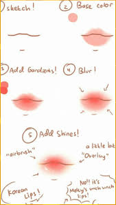 Simple Lip Tutorial Lipstutorial Simple Lip Tutorial Simple Tutorial Lip Tutorial Drawing Anime Lips Lip Tutorial