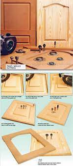 Routing Panels In Solid Wood Cabinet Door Construction Techniques Woodarchivist Com Woodworking Basics Wood Cabinet Doors Woodworking Projects