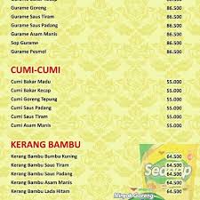 Coba bikin di rumah udang saus padang berikut ini. Gubug Makan Mang Engkin Bandung