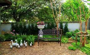 สวนสไตล อ งกฤษตกแต งด วยเป ดป นด วยป นเปล อย ไอเด ยสวนหน าบ าน แบบสวน ลานหน าบ าน