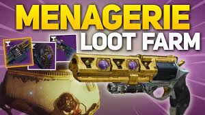 New Menagerie Loot Farm Patched Get The New Menagerie Weapons And Armor Youtube