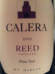 2012 Calera Pinot Noir Reed Vineyard