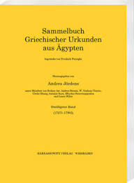 Sammelbuch griechischer Urkunden aus Ägypten. Dreißigster Band  (17271–17905)