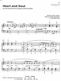 If you cannot see the audio controls, your browser does not. Heart And Soul Piano Sheet Music Entertainment General