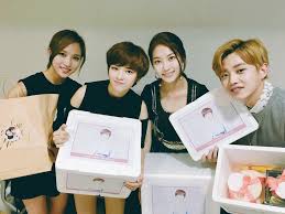 Twice Mina Jungyeon And Her Mcs Sister Seungyeon And Kimminsuk Mina Polaroid Film Twice