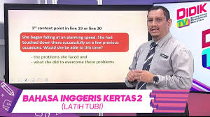 Emangnya tadi aku ngapain ya? Didiktv Road To Success Spm 2020 Bahasa Inggeris Kertas 2 Youtube