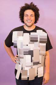 Ice Ice Baby Is Our New Favorite Pun Inspired Costume Quick Halloween Costumes Easy Homemade Halloween Costumes Diy Halloween Costumes Easy