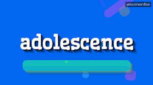 The process or state of growing to maturity. Adolescence How To Pronounce It Youtube