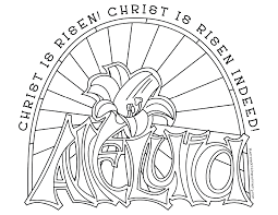 Alleluia coloring page printable easter coloring pages easter. Lent Crafts And Activities For Kids