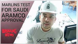 Which is the approved test centre for marlins? Marlin Test Aramco Youtube