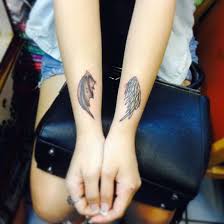 Sml 4x5cm med 10x12cm lge 19.5x15cm whether your wearing them for fun, to see what a tattoo. 37 Good And Evil Angel Wings Tattoos