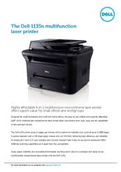 However, searching dell 1135n laser printer driver on dell website is complicated, because there are so many types of dell driver operators for many different types of products: Dell 1135n Manuals Manualslib