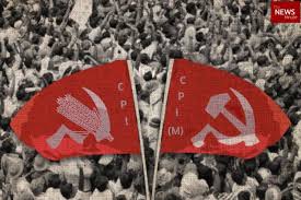 Tamilnadu political parties flags and logos. Talks Are On For A Cpi Cpi M Reunification But Can This Help The Left In India The News Minute