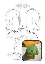 Free Printable Frog Sewing Pattern