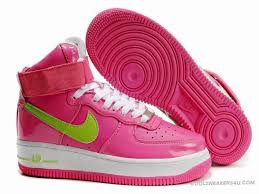 Black And Pink Air Force 1 High Top Nike Air Force 1 Hi Womens Hot Pink Green Nike Air Force Air Force One Shoes Nike Air Force Ones