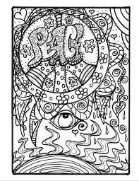 Flower power coloring page by #candyhippie candyhippie.com #printable #coloring #coloringpage #flowercoloring #mandalacoloring #hippiecoloring #hippie #flowerpower #flowers #flower. Free Coloring Pages For Adults 8 Funky Pictures From Hippie Folk Art Coloring Book The Mindful Word