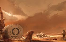 Wallpaper Space Fantasy Desert Rocks Planet Base Artwork Concept Art Mars Fantasy Art Astronauts Spacecraft Images For Desktop Section Fantastika Download More often than not, concept art for games act a guideline for designers to create their worlds. wallpaper space fantasy desert rocks