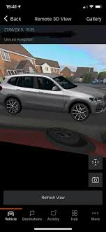 When your bmw connected app shows incorrect date or did not update your vehicle information constantly, probably you need to. Remote 3d View Not Working Xbimmers Bmw X3 Forum