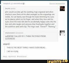 Found On Ifunny Johnlock Sherlock Sherlock John