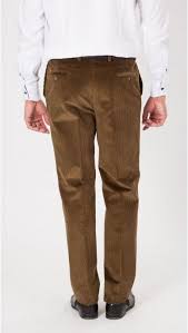 Flare coupe longue style 7/8 tissu en velours côtelé taille haute deux poches latérales poche passepoilée boutonnée à l'arrière passants pour la ceinture fermeture éclair avec boutons. Marque Bayard Pantalon Velours Cotele Homme Pantalon Velours Velours Cotele
