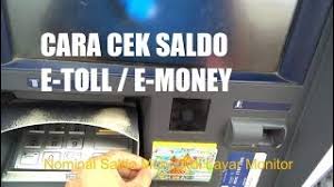 Contohnya sal 1 2222 dan kirimkan ke 3355. Cara Cek Saldo E Money E Toll Di Atm Mandiri Youtube
