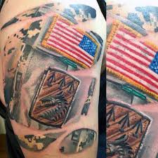 The 80 best american flag tattoos for men. 30 Us Army Flag Tattoos