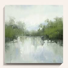 Select a floor plan and build a home! Still Waters Stretched Canvas Abstract Art Print Abstract Canvas Art Abstract Canvas Abstract Painting