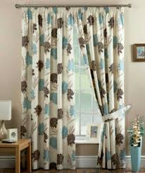 Pin By Soli On Home Decor Ideas Blue And Brown Curtains Brown Curtains Curtains