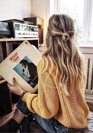 Half Up Half Bun Hairstyle Long Hair Hairstyles Hair Styles Long Hair Styles Thick Hair Styles