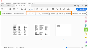 Click the export pdf tool in the right pane. Seiten In Pdf Dateien Kombinieren Zusammenfuhren Aufteilen Extrahieren Ersetzen Und Anordnen Adobe Acrobat Dc Tutorials