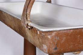 industrial trough sink at 1stdibs