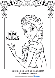 Elsa est une prince de disney approprié au inoubliable dramatique déesse des neiges (frozen). Coloriage Reine Des Neiges Les Beaux Dessins De Dessin Anime A Imprimer Et Colorier