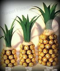 Rocher Ananas Mit Sektflasche Grosse 2 In 2020 Luau Party Food Luau Party Luau