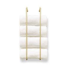 Towel rack wall mounted with top shelf,towel/wine rack holder organizer with 5 compartments and top wooden shelf for bathroom storage bath towels, 30.7 l x 7 w. 21 Designer Ways To Store Decorate With Bath Towels